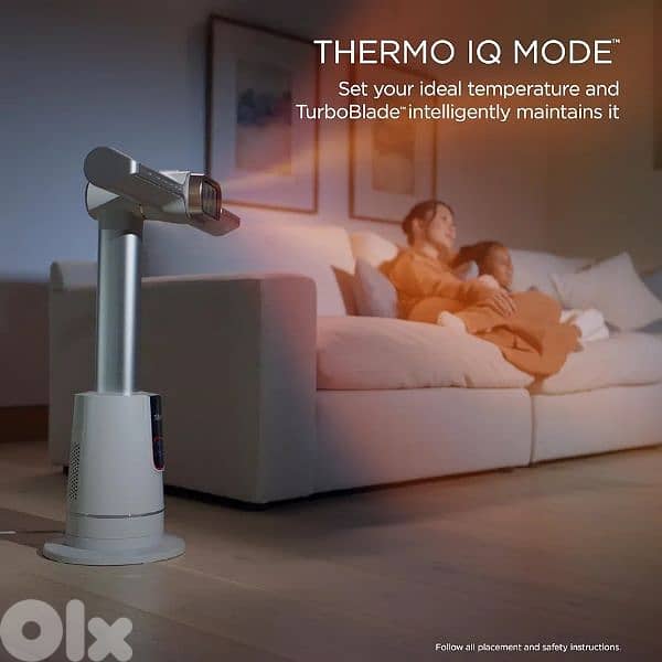 Shark TurboBlade Cool + Heat – 2-in-1 Bladeless Tower Fan & Space 8