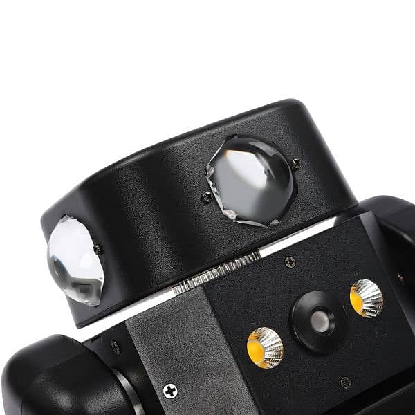 Rotating Laser Beam Moving Head 8 LED RGBW Stage Light DMX Disco Party 7