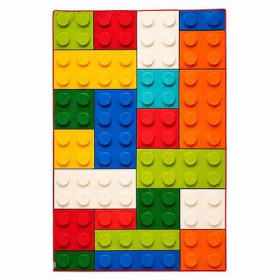 Colorful Building Block Beach Towel 175 x 90 CM