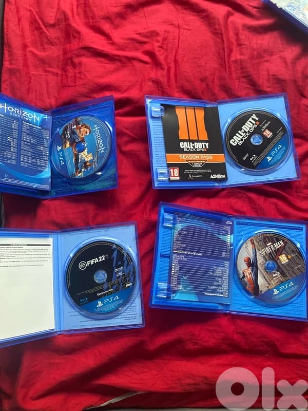 the 4 cds all in good condition 1