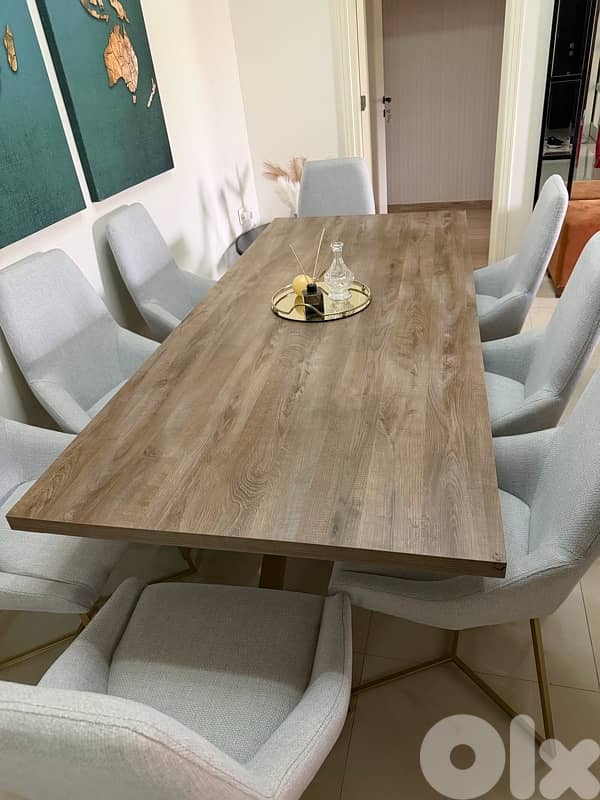 dining table + chairs 1