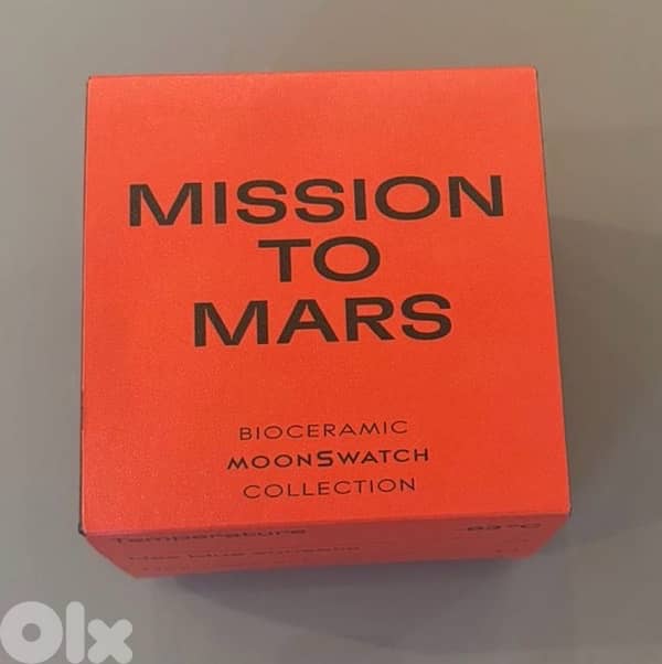 Omega x Swatch MoonSwatch “Mission to Mars” – Like New 1