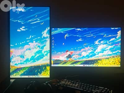 RTX 3070 Gaming Setup + Dual Monitors 240Hz/180Hz