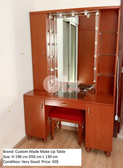 Make Up Table