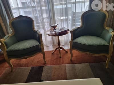 chairs and table