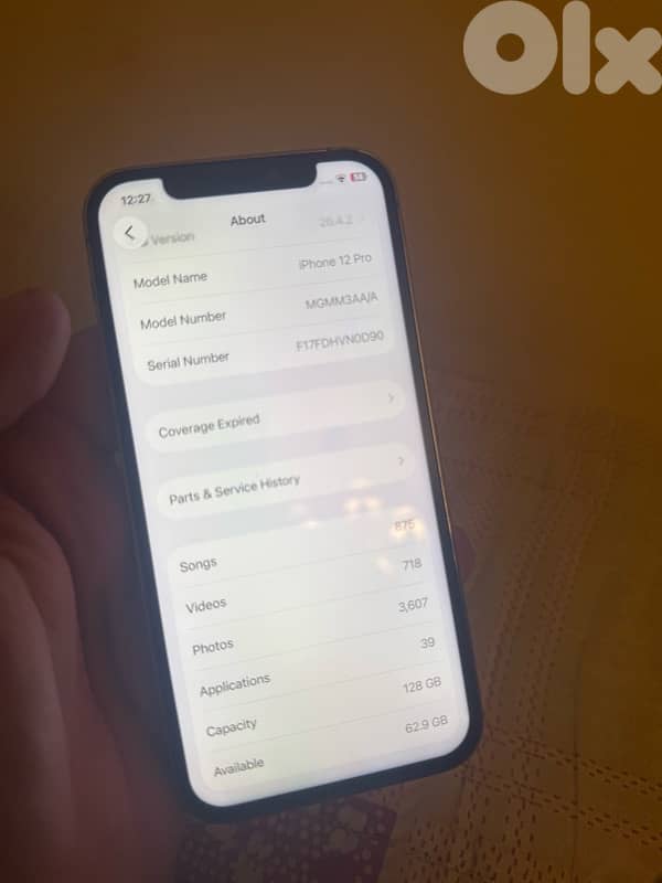 12 pro 128gb ktir ndif kelshi she8al fi 5