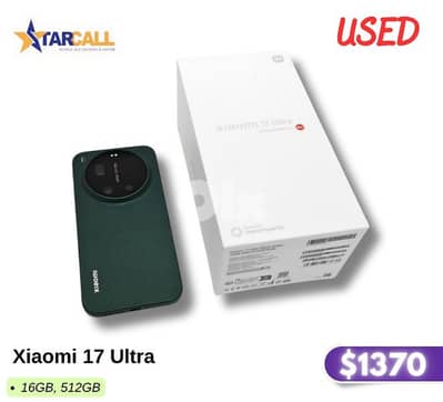 Xiaomi 17 ultra used global