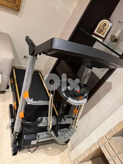 treadmill, vibration message