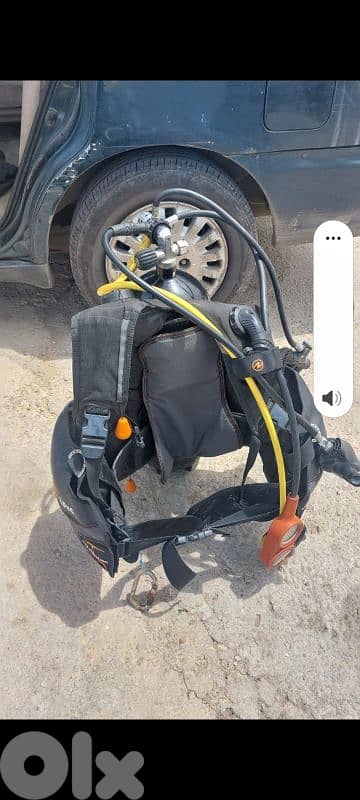 BSD diving suit with oxygen tank 15 liter 3