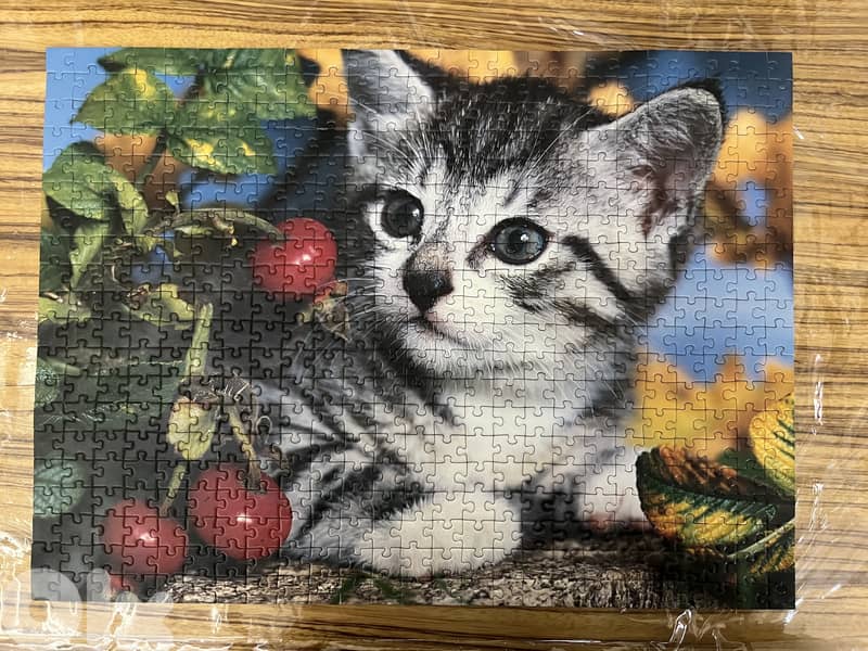 Charming Vintage Ravensburger Kitten Puzzle (500 Pieces) 2