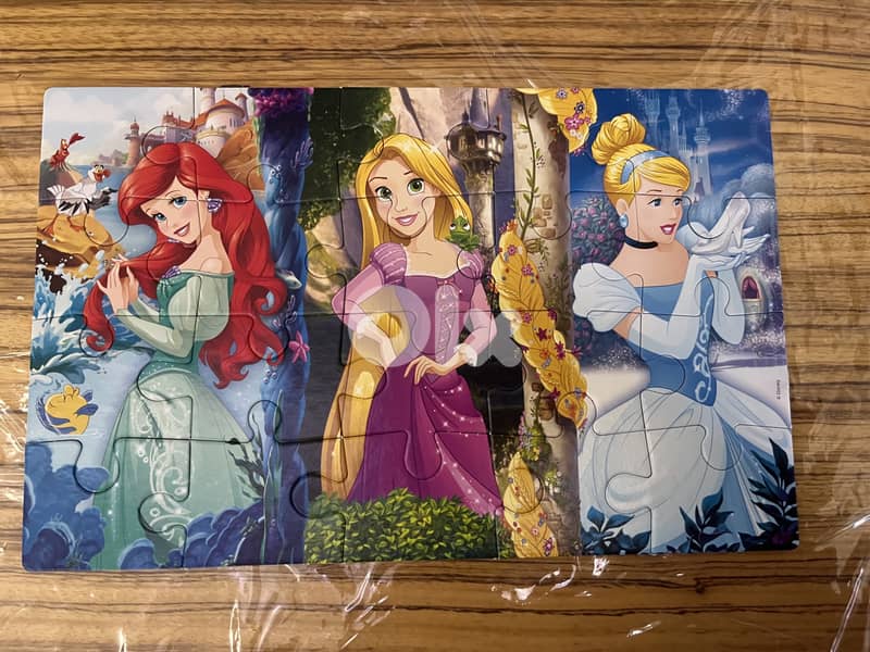Disney Princess 4-in-1 Progressive Puzzle Set by Clementoni 1