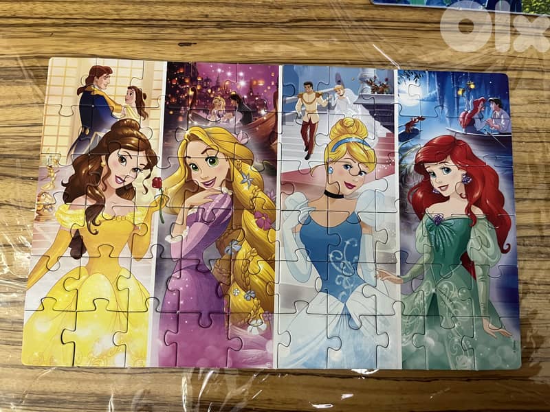 Disney Princess 4-in-1 Progressive Puzzle Set by Clementoni 2