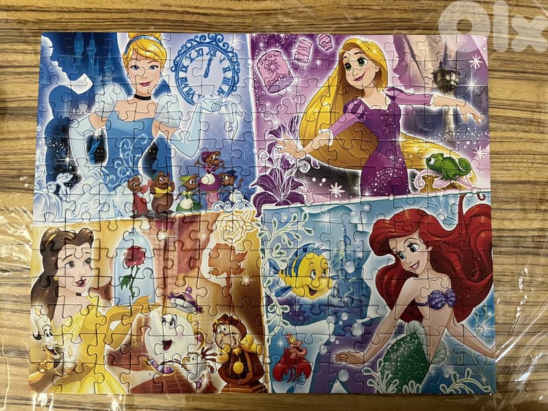 Disney Princess 4-in-1 Progressive Puzzle Set by Clementoni 4