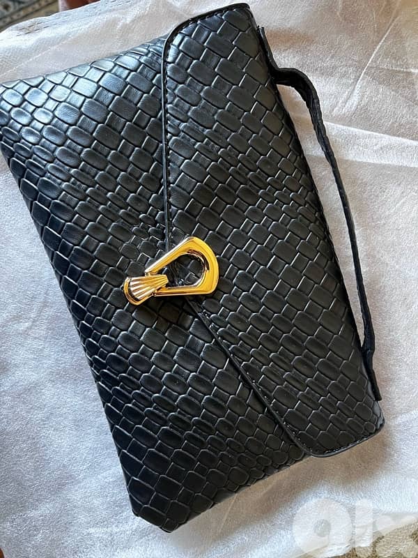 NEW BLACK CLUTCH-CROSS 8
