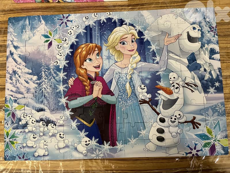 Disney Princess & Frozen "Maxi" Puzzle Bundle (2x100 Pieces) 3