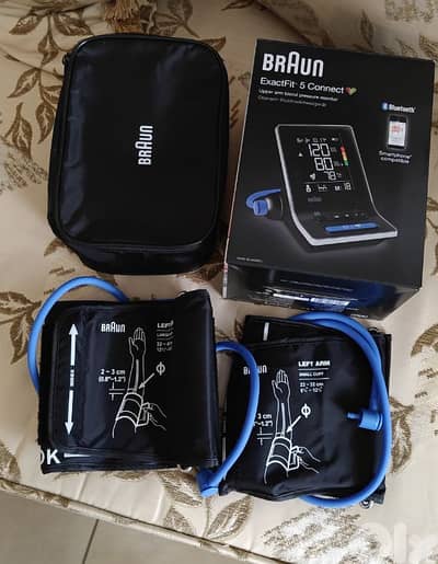 Braun ExactFit 5 Connect blood pressure bpm