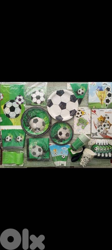 football birthday theme