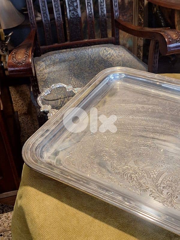 large antique italian tray 4