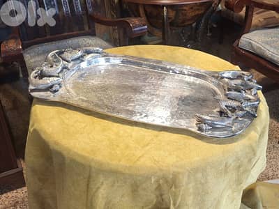large 1970 european tray
