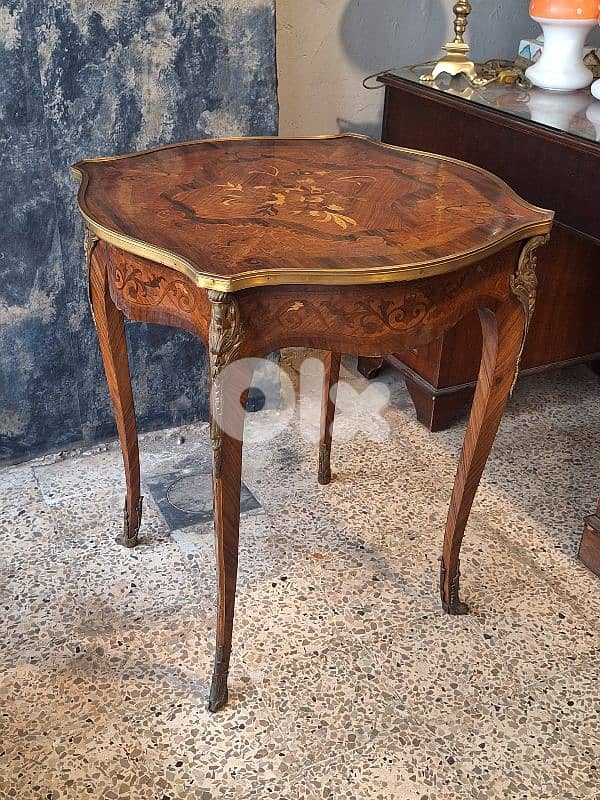 antique french louis xv table 2