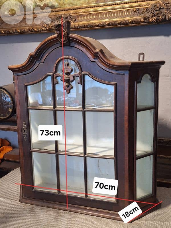 french antique solid wood pharmacy 1