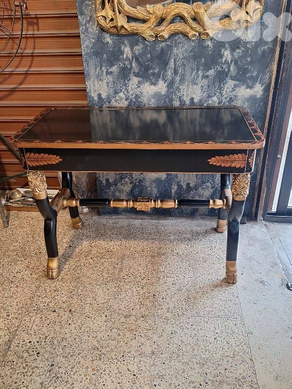 antique regency style desk/table 2