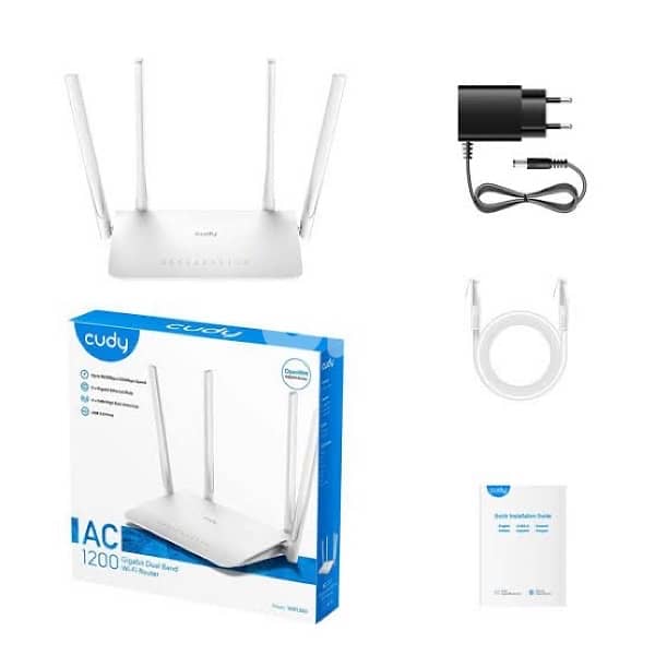 Cudy AC1200 Gigabit Wi-Fi Mesh Router | WR1300 3