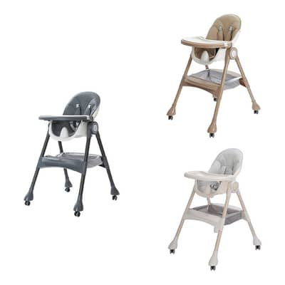 Adjustable Baby High Chair for Feeding and Playtime - كرسي طعام أطفال