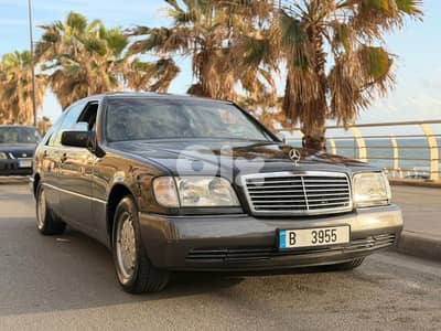 Mercedes-Benz S-Class 1993 S500 1993 super clean car balck/black