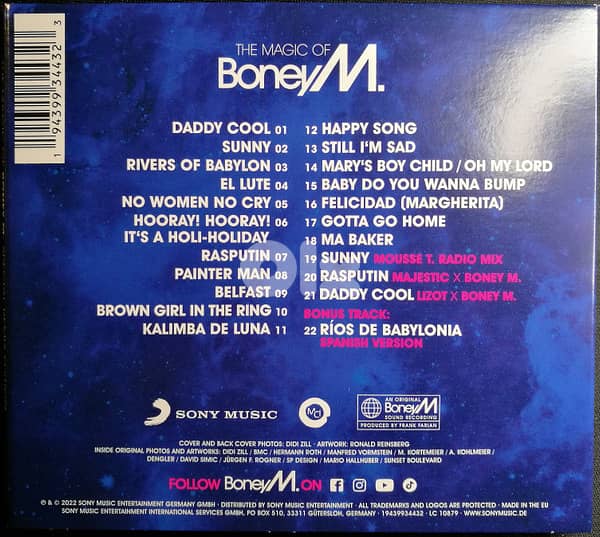 The Magic Of Boney M. (Special Remix Edition) 1