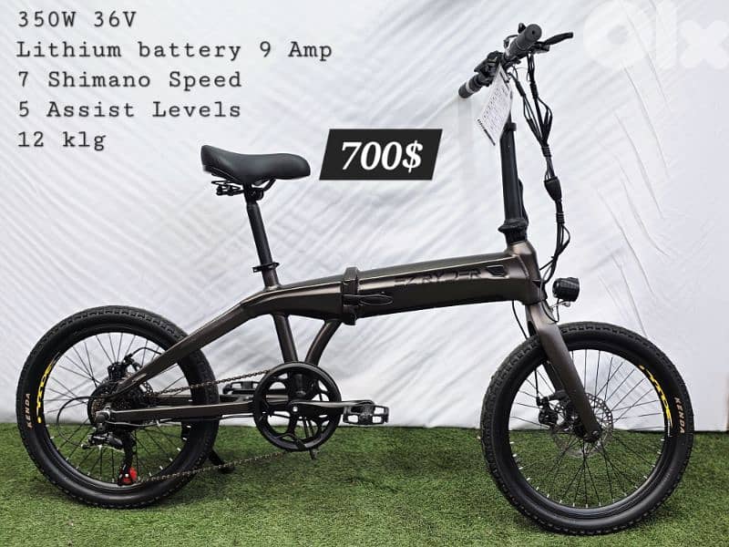 city 350 foldable electric bike 3