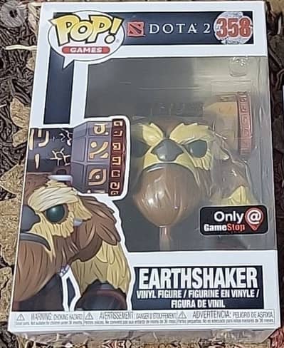 Dota 2 Earthshaker Funko Pop - Rare Collectible