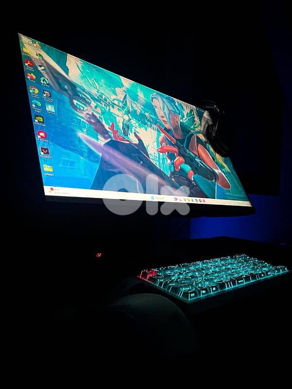 full setup gaming used 3 months supper new 3