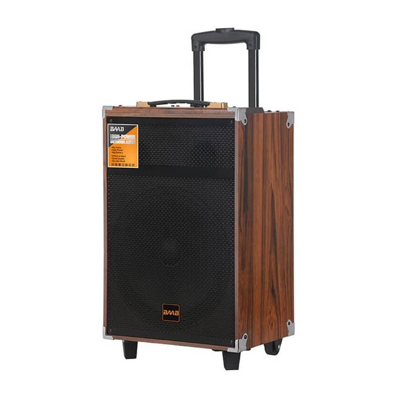 BAAB B-Q12 12” Karaoke Speaker Portable free headphones 2