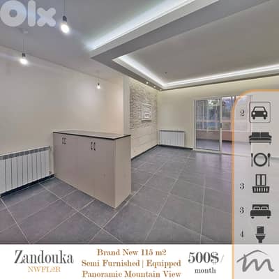 Zandouka | Signature Mountain Escape | Semi-Furnished & Equipped 115m²
