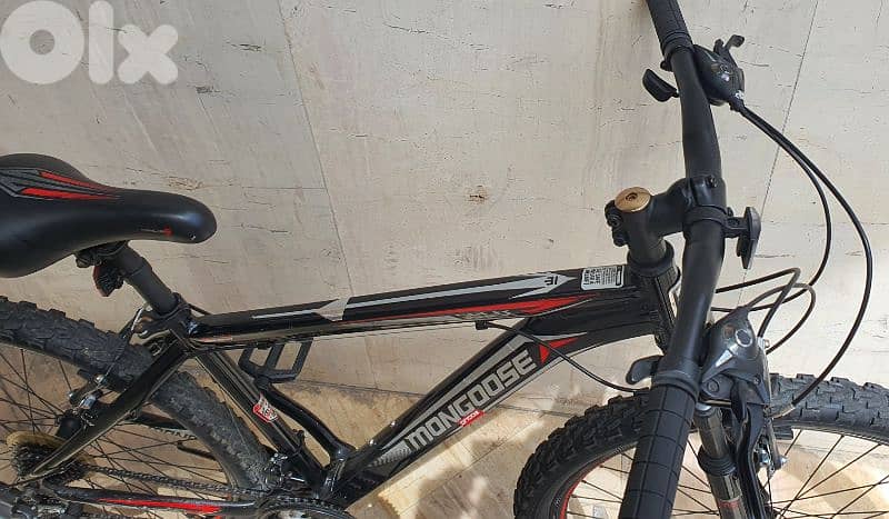 Mangoose 26" full Aluminium 21 speed shimano 1