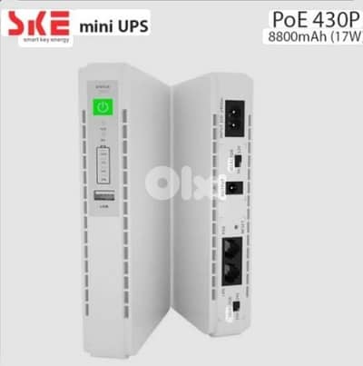 Mini dc ups for router