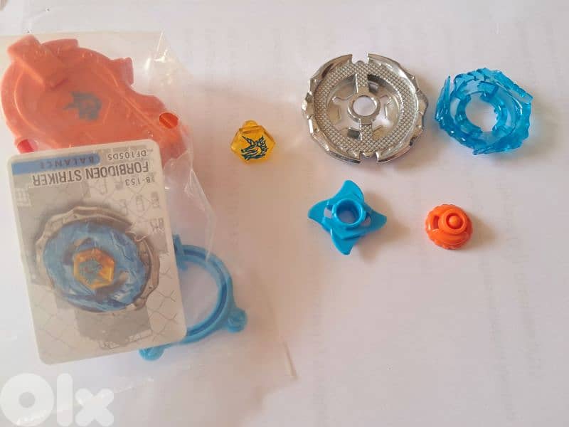 Authentic Forbidden Striker Beyblade Metal Fury Beyblade 2010 1