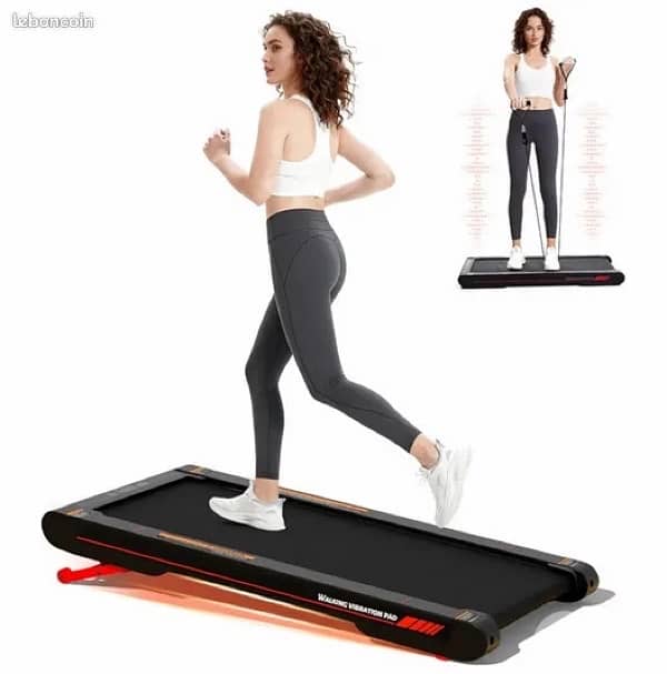 Adjustable Walking/Running Treadmill 0.3-6 km/h 1