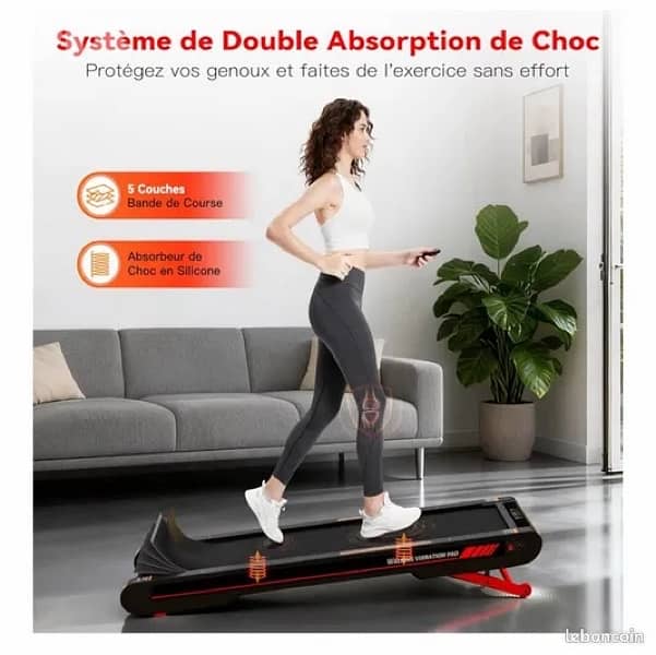 Adjustable Walking/Running Treadmill 0.3-6 km/h 3