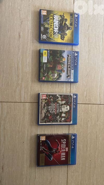 PS4 Games CDs Bundle