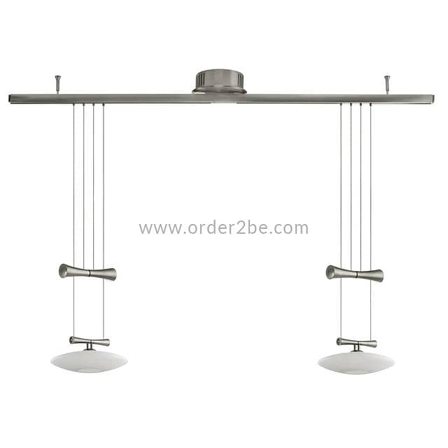 EGLO Zeles Adjustable Pendant Light – Satin Nickel 3