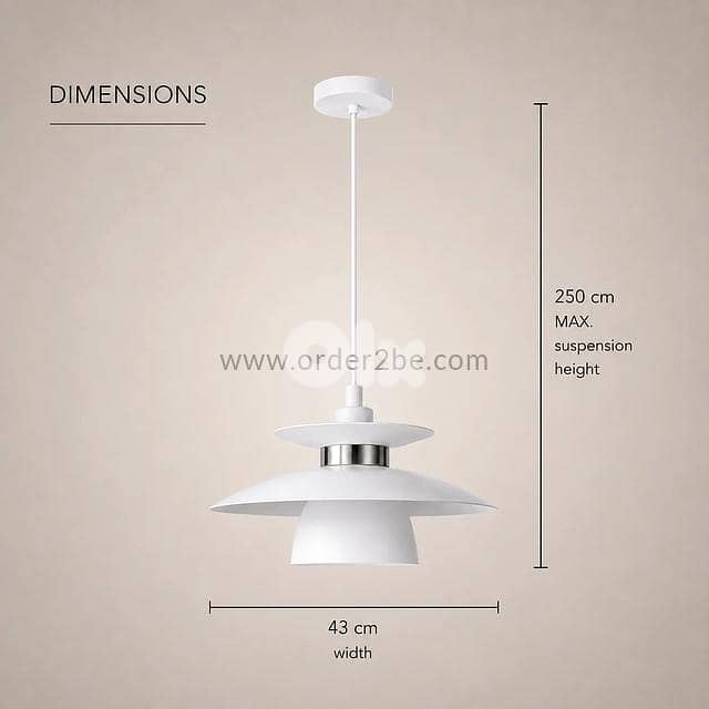 EGLO Brenda Layered Pendant Light 4