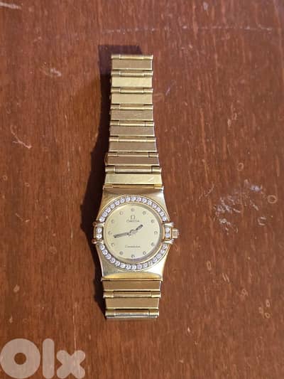 omega full gold 18k