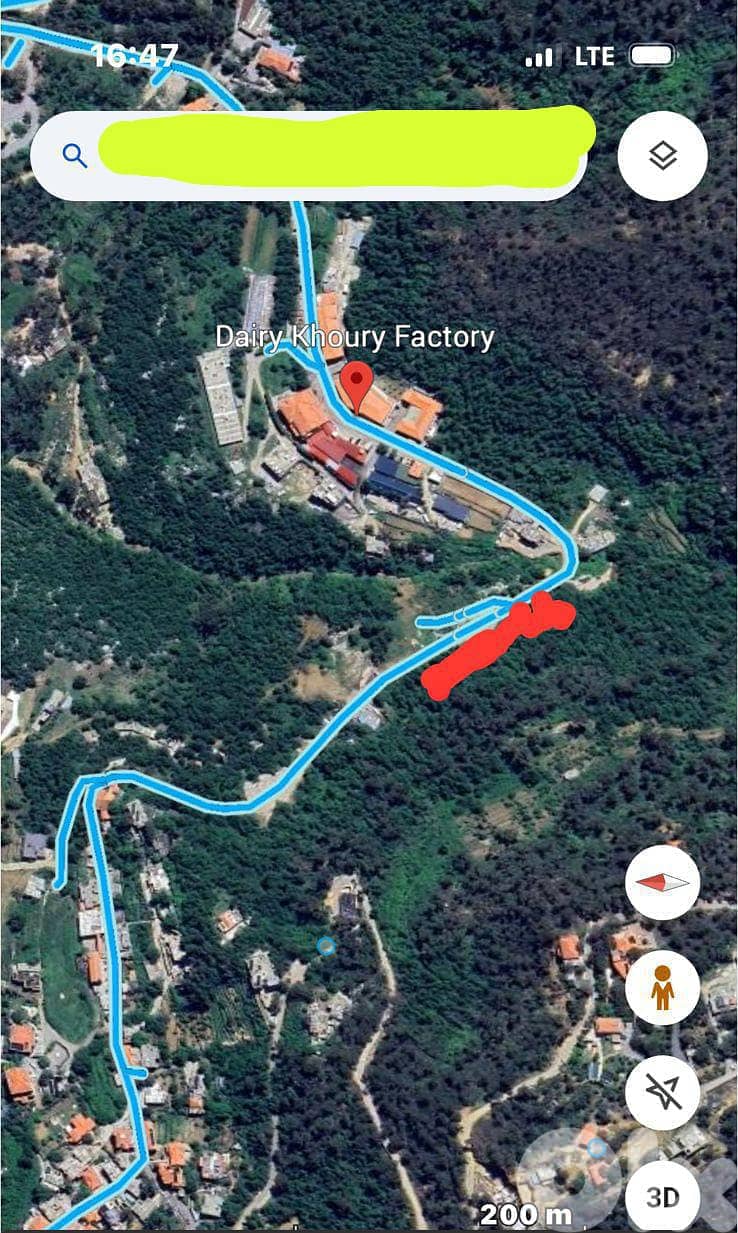 LANDS Zone C1, Choueir, $ 200/m2 Main Rd, for 3 Fl. BUILDING PROJECT 3