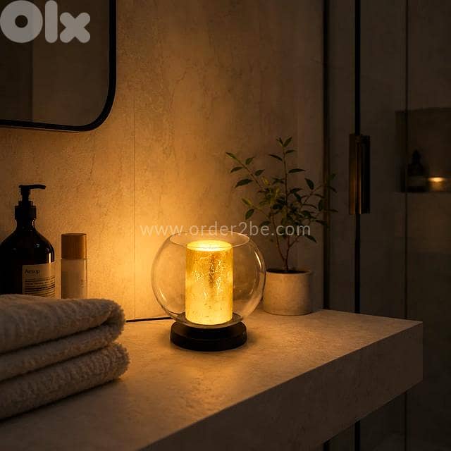 Casaya Golden Sphere Ambient Table Lamp 1