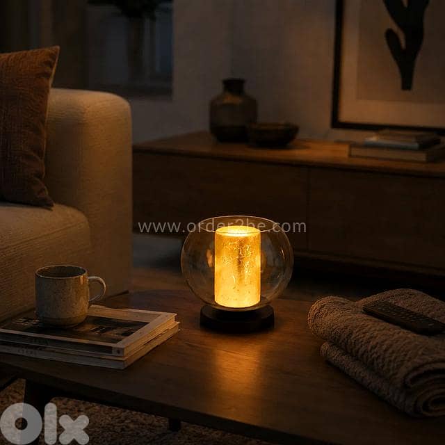 Casaya Golden Sphere Ambient Table Lamp 2