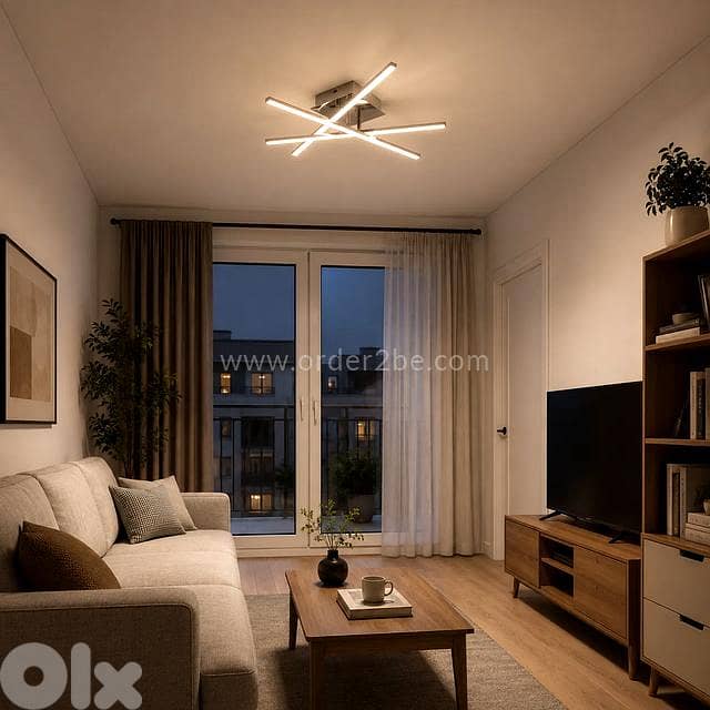 Casalux Geometric LED Ceiling Light 2