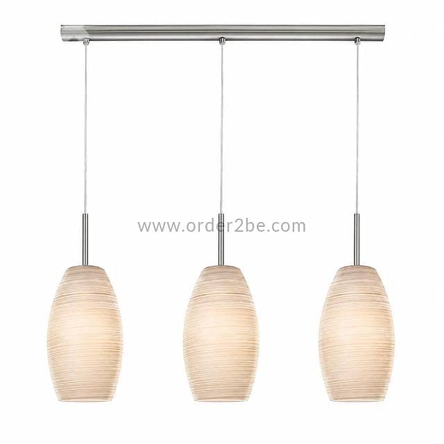 EGLO Batista Textured Glass Pendant Light 6