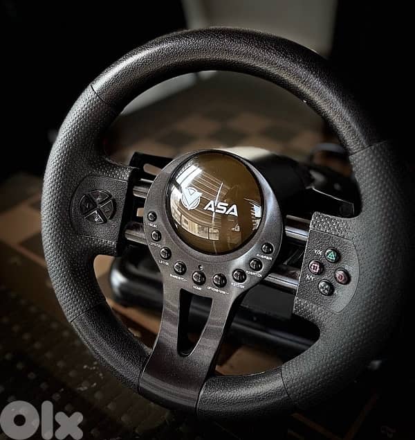 (NO BOX) ASA A500 Steering Wheel 180 degrees 3